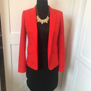 J.Crew Schoolboy Blazer Orange/Red Size 4T